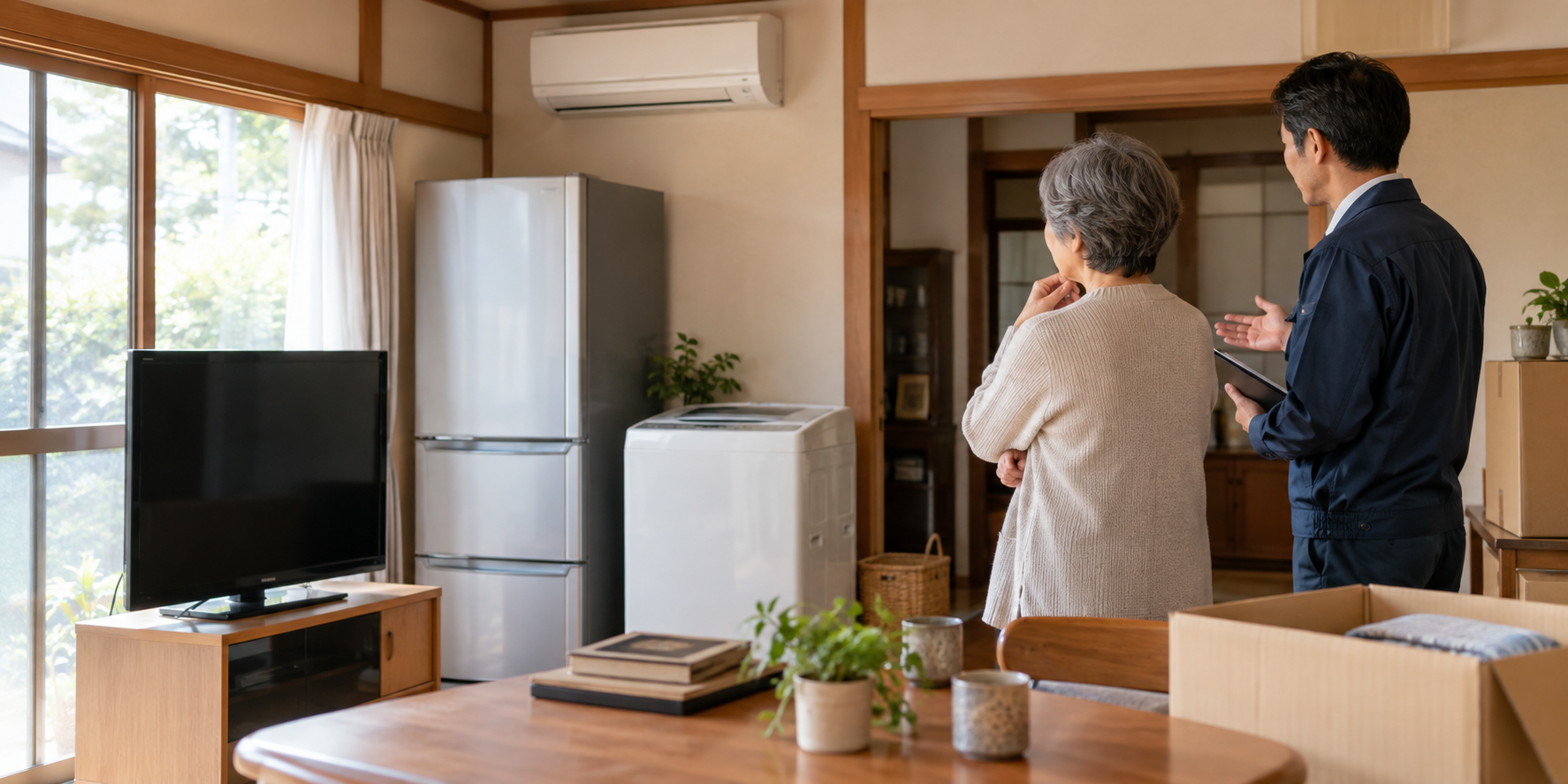 テレビ・冷蔵庫・洗濯機・エアコンは不用品回収業者に頼めない?家電リサイクル法をわかりやすく